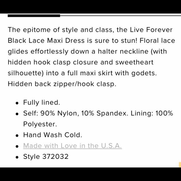 Lulu’s Formal Backless Maxi Dress - Picture 8 of 8